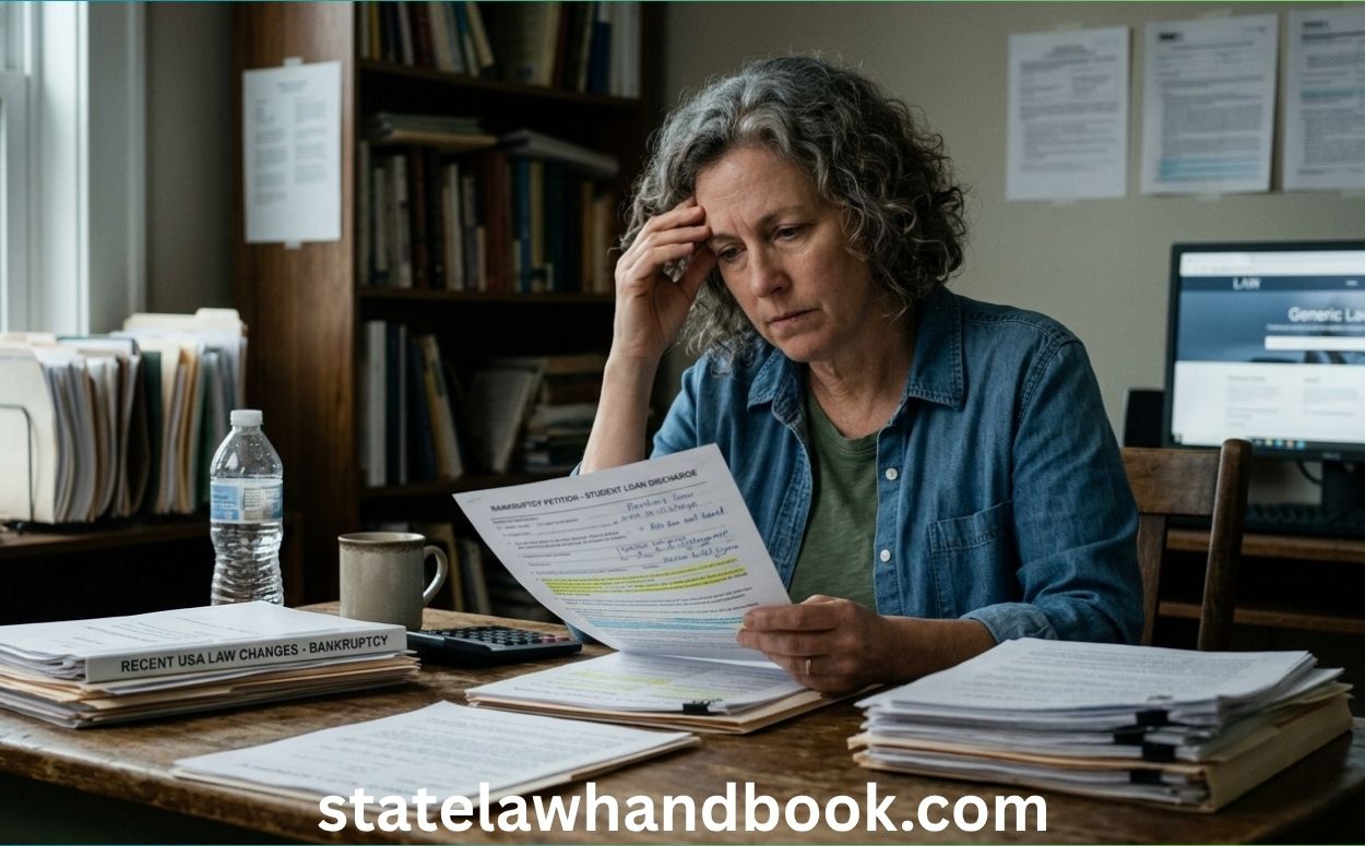 The Realities of Filing Bankruptcy on Student Loans After Recent Changes USA LAw